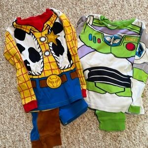 5T woody and buzz pajamas